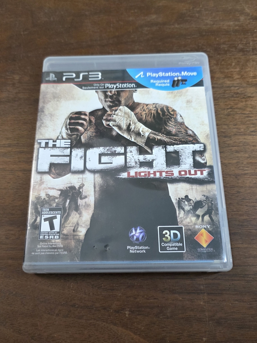 Sony PS3 The Fight: Lights Out Game Cib
